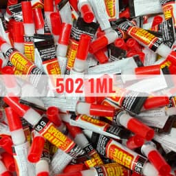 10/20/50pcs Stationery Shop 502 Instant Strong Adhesive Super Liquid Universal Shoe Repair Cyanoacrylate Glue 1ML/PC