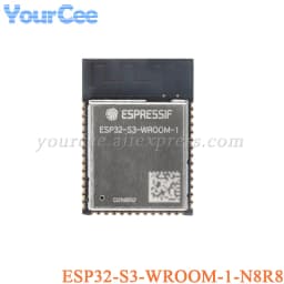 10pcs/1pc ESP32 ESP32-S3-WROOM-1 ESP32-S3-WROOM-1U ESP32-S3-MINI ESP32-S3-MINI-1U Dual Core 4MB 8 16MB MCU WiFi Wireless Module