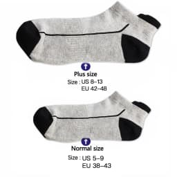 5 Pairs organic cotton men socks thin knit mesh ankle socks summer fitness breathable quick dry short sock for cycling Plus size