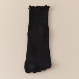 Women'S Flip Flop Sandal Split Toe Socks Agaric edge Solid Color Women Split 2 Toe Foot Finger Cotton Socks Warm Mid Tube Socks