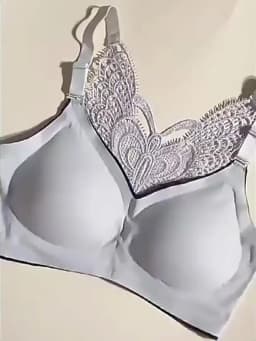 Seamless Large Size Top Women's Underwear No Steel Rings Sports Shockproof Comfortable Beautiful Back Sports Bra Thin Section