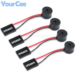 10pcs/1pc Mini Plug Speaker Motherboard Sounder Buzzer Board Beep Alarm Speaker For PC Interanal BIOS Computer Onboard Case