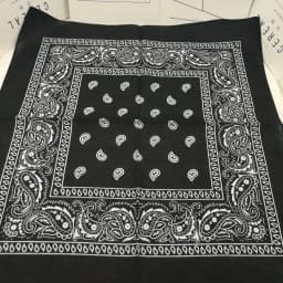 New Design Fashion Hip Hop Cotton Bandana Square Cashew Scarf Headband Tie Dye Black Red Paisley Gifts For Women/Men/Boys/Girls