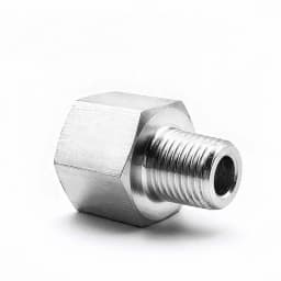 M10/14/20 1/8" 1/4" 3/8" 1/2" BSP NPT Female Male Stainlessl Reducer Bushing Pipe Fitting Connector Coupler High Pressure Gauge