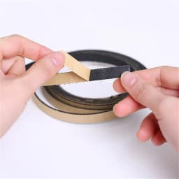 2Pcs Kitchen Gas Stove Gap Sealing Adhesive Tape Anti Flouring Dust Proof Waterproof Sink Stove Crack Strip Gap Sealing