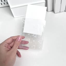 5 Pcs 10 Pcs Kpop Stationery ID Card Holder Acrylic Sheet Protector Photocard Holder Work Card Holder Korea Toploader Decor PVC