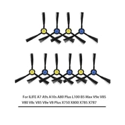 Side Brush For ILIFE A7 A9s A10s A80 Plus L100 B5 Max V9e V8S V80 V8c V85 V8e V8 Plus X750 X800 X785 X787 Vacuum Cleaner Spare
