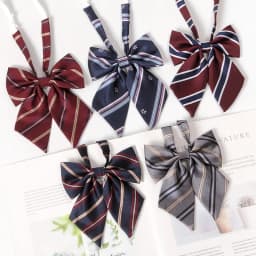 Bow Tie Ladies Fashion Japanese JK Style Striped Girls School Uniform Bow Tie for Girls Korean Cosplay Women Butterfly Corbatas
