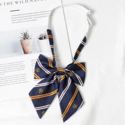 Bow Tie Ladies Fashion Japanese JK Style Striped Girls School Uniform Bow Tie for Girls Korean Cosplay Women Butterfly Corbatas