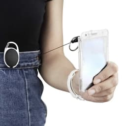 1pc Pass Work Card Cover Dual Card Slot Hold Working Permit Case Transparent Badge Holder PC Plastic Exhibition ID Card Tag