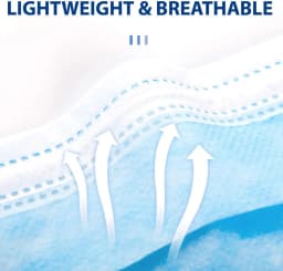 Pink Black Disposable Non-woven 3-layer Face Mask Breathable Mask With Elastic Earband Breathable Adult Mouth Mask