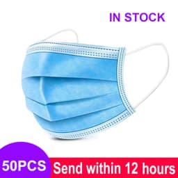 Pink Black Disposable Non-woven 3-layer Face Mask Breathable Mask With Elastic Earband Breathable Adult Mouth Mask