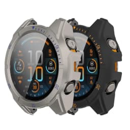 PC Case+Glass for Garmin Fenix 8 43mm 51mm 47mm Screen Protector Anti-scratch Film Bumper Protective Cover for Garmin Fenix 8