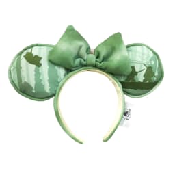 2025 Disney Princess Seris Mickey Mouse Headband Disneyland Minnie Ears PU Leather Headwear Children Girl Toys Decoration