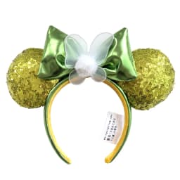 2025 Disney Princess Seris Mickey Mouse Headband Disneyland Minnie Ears PU Leather Headwear Children Girl Toys Decoration
