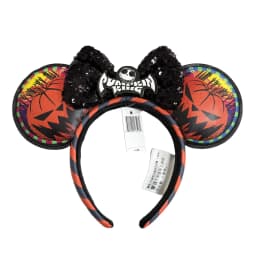 2025 Disney Princess Seris Mickey Mouse Headband Disneyland Minnie Ears PU Leather Headwear Children Girl Toys Decoration