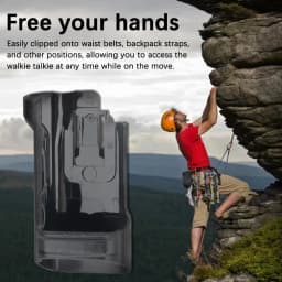 Clip Holster Carry Waist Case Fit Motorola APX6000/APX8000/PMLN5709/PMLN5709A Holder Case for Walkie Talkie Two Way Radio