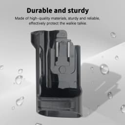 Clip Holster Carry Waist Case Fit Motorola APX6000/APX8000/PMLN5709/PMLN5709A Holder Case for Walkie Talkie Two Way Radio