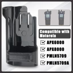 Clip Holster Carry Waist Case Fit Motorola APX6000/APX8000/PMLN5709/PMLN5709A Holder Case for Walkie Talkie Two Way Radio
