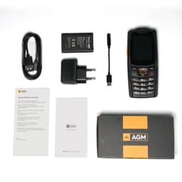 AGM M7 2+16G Volte Android Feature Phone Waterproof Touch Screen 2500mAh Cellphone with English Russian Keyboard