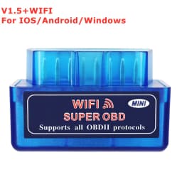 Mini ELM327 V2.1 Bluetooth-Compatible Wifi ELM327 V1.5 On Android IOS OBD II Code Reader
