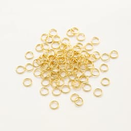 50-200/lot 14K 18K Gold Necklace Open Single Jump Ring Lobster Clasp Connector Split Ring Fitting DIY Jewelry Making Accessories