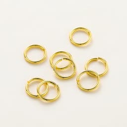 50-200/lot 14K 18K Gold Necklace Open Single Jump Ring Lobster Clasp Connector Split Ring Fitting DIY Jewelry Making Accessories