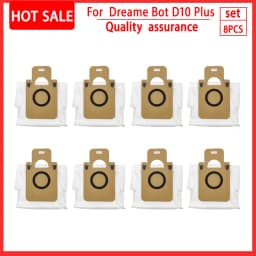 For Accessories Dreame Bot D10 Plus RLS3D Robot Vacuum Cleaner Hepa Filter Mop Main Side Brush Dust Bag Replacement Parts