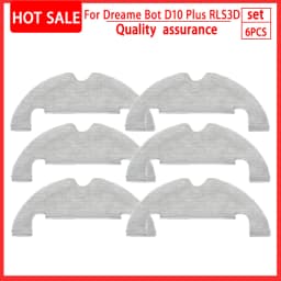 For Accessories Dreame Bot D10 Plus RLS3D Robot Vacuum Cleaner Hepa Filter Mop Main Side Brush Dust Bag Replacement Parts