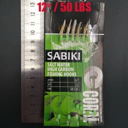 Lunker Sabiki Lure Flasher Rig Hook Soft Bait Luminous Eel Glow Dark Mackerel Fishing Snapper Mulloway Flathead Mullet Shark