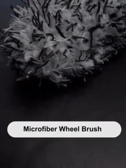 SEAMETAL Car Wash Microfiber Wheels Brush Non-Slip Ultra Soft Car Cleaning Gloves Mitt Car Wheel Spokes Brushes Car Accessories