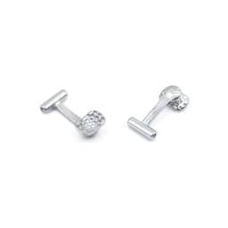 10Pcs Dental Orthodontic Lingual Buttons Metal Bondable Direct Eyelets Traction Hook Dentistry Accessories Materials