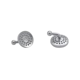 10Pcs Dental Orthodontic Lingual Buttons Metal Bondable Direct Eyelets Traction Hook Dentistry Accessories Materials
