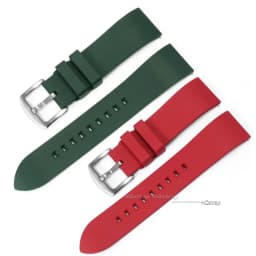 Quick Release Silicone Rubber Watch Strap 20mm 22mm Sports Watchband Black Green Orange Blue Wristband Bracelets 18 19 21 24mm