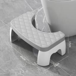 1 PCS Toilet Squat Stool Removable Non-slip Toilet Seat Stool Portable Squat Stool Home Multifunctional Bathroom Accessories
