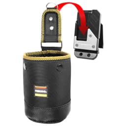 Tool Bag Tool Pouch for Woodworking Electrician Mechanic 1680D Rotatable Quick-hanging Nail Tool Bag Man Gift Tool Organizer