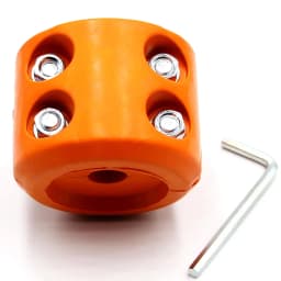 Winch Stopper for Cable. Truck UTV ATV Rubber Winch Cable Stopper Protects Towing Hook Synthetic Rope Cable Line from Wear
