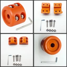 Winch Stopper for Cable. Truck UTV ATV Rubber Winch Cable Stopper Protects Towing Hook Synthetic Rope Cable Line from Wear