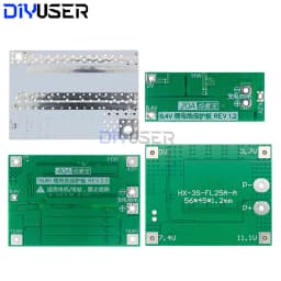 2S 3S 4S 5S Li-ion Lithium Battery 18650 Charger BMS 20A 25A 30A 40A 60A 100A Protection Board with Balance For Drill Motor