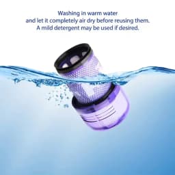 Washable HEPA Filter for Dyson V11 V15, Vacuum Cleaner Replacement Part, Cordless Vacuum Cleaner Filter for Dyson V11