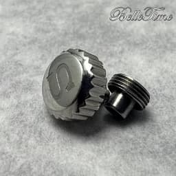High Quality Watch Parts Silver/ Gold/ Black/ Rose Gold Logo S Watch Crown And Without S Crown For NH34 NH35 NH36 Movement