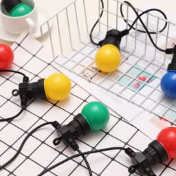 8M/13M/24M LED Globe Ball String Light Street Christmas Fairy Led Festoon Outdoor For Garden Backyard Party Patio Decor