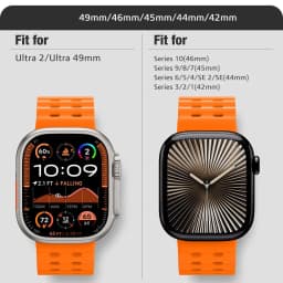 Ocean Strap For Apple Watch Band Ultra 4/3/2 49mm Series 12 11 10 46mm Sport Bracelet Wristband iWatch 9 8 7 SE 45mm 44mm Belt
