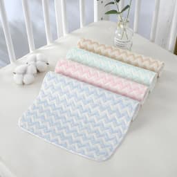 Reusable Diaper Change Mat for Baby Infant Waterproof Crib Changing Pads Urine Sheet Cotton Diaper Cover Bed Changing Mattress
