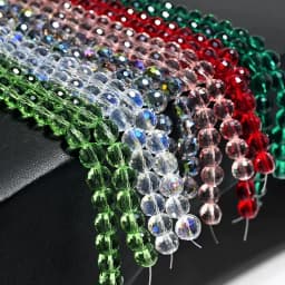 Austria 96-Face Transparent Ball Bead Crystal Glass Loose Beads for Jewelry Making DIY Bracelet Necklace Earrings 6/8/10mm 50pcs