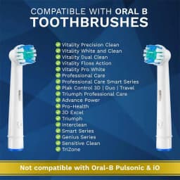For Oral-B Sonic Electric Toothbrush Fit Advance Power/Pro Health/Triumph/3D Excel/Vitality 4/8/16pcs Replacement Brush Heads