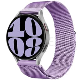 22mm 20mm Milanese loop band for Samsung Galaxy Watch 7-FE-5-pro-6-4-Classic Metal magnetic bracelet Huawei GT 5-4-3-2-2e strap