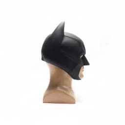 Bat Mask Headgear Latex Material Cosplay Headgear Halloween Night Dance Party Adult Masquerade Mask Latex Mask for Men Anime