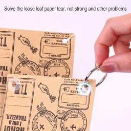 250-Piece Pvc Binder Stickers With Adhesive Hole Reinforcement, Label Round Stickers - Protect Your Loose-Leaf Books!