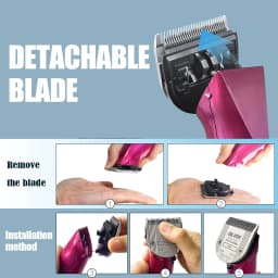 Adjustable 5-in-1 Professional Animal blade, compatible with WAHL Arco, Bravura, Chromado, Creativa, Figura,Motion Clippers